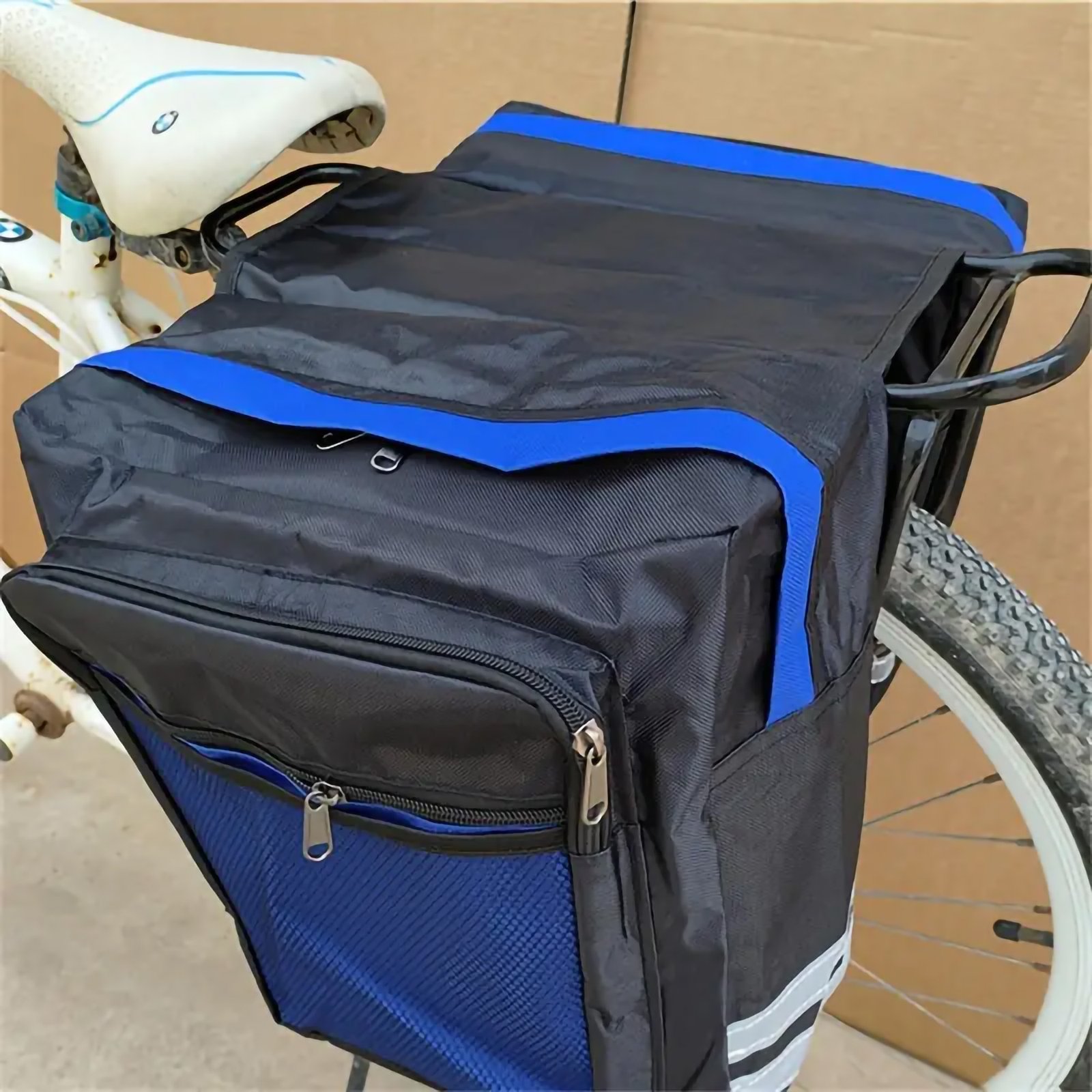 Durable Bicycle Rear Seat Bag, Mountain Bike Rear Rack Bag