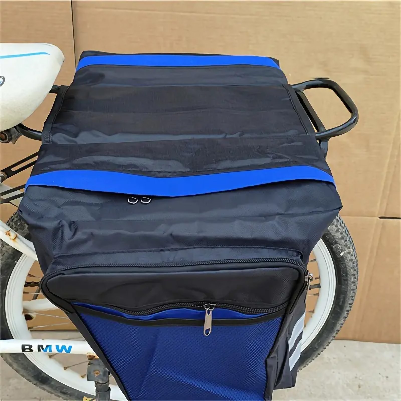 Durable Bicycle Rear Seat Bag, Mountain Bike Rear Rack Bag - Image 2