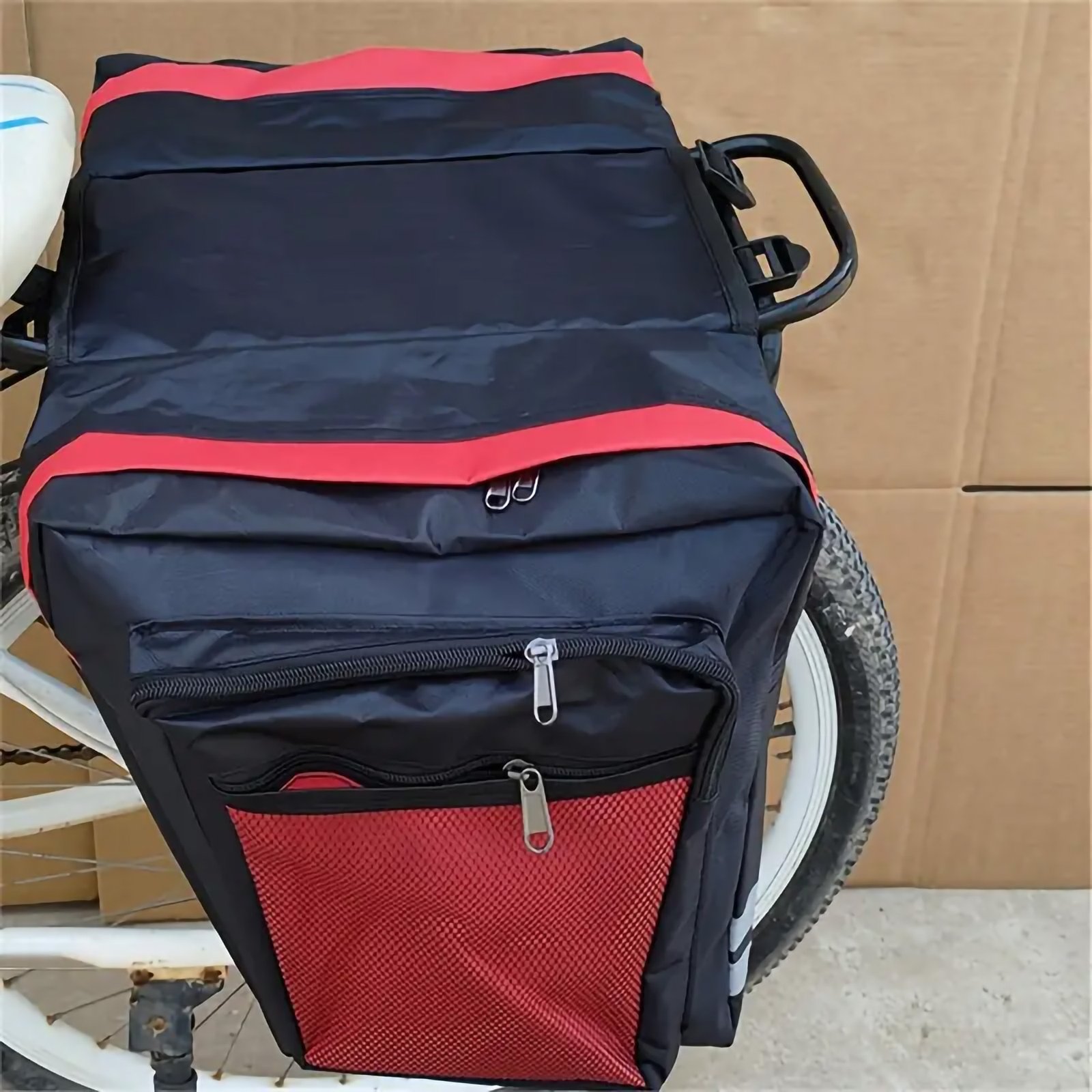 Durable Bicycle Rear Seat Bag, Mountain Bike Rear Rack Bag - Image 4