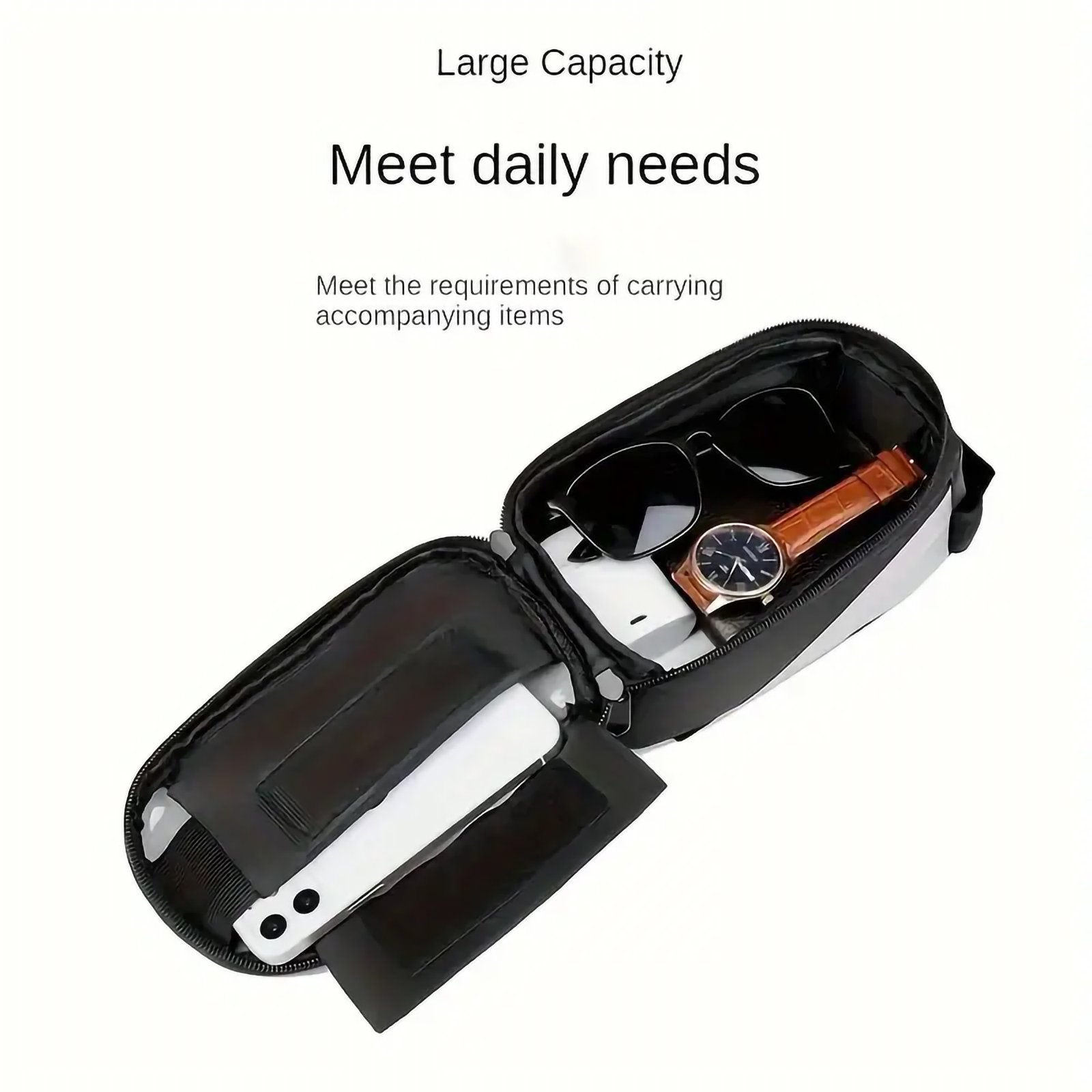 Bicycle Beam Bag, Anti-splash Touch Screen Mobile Bag - Image 4