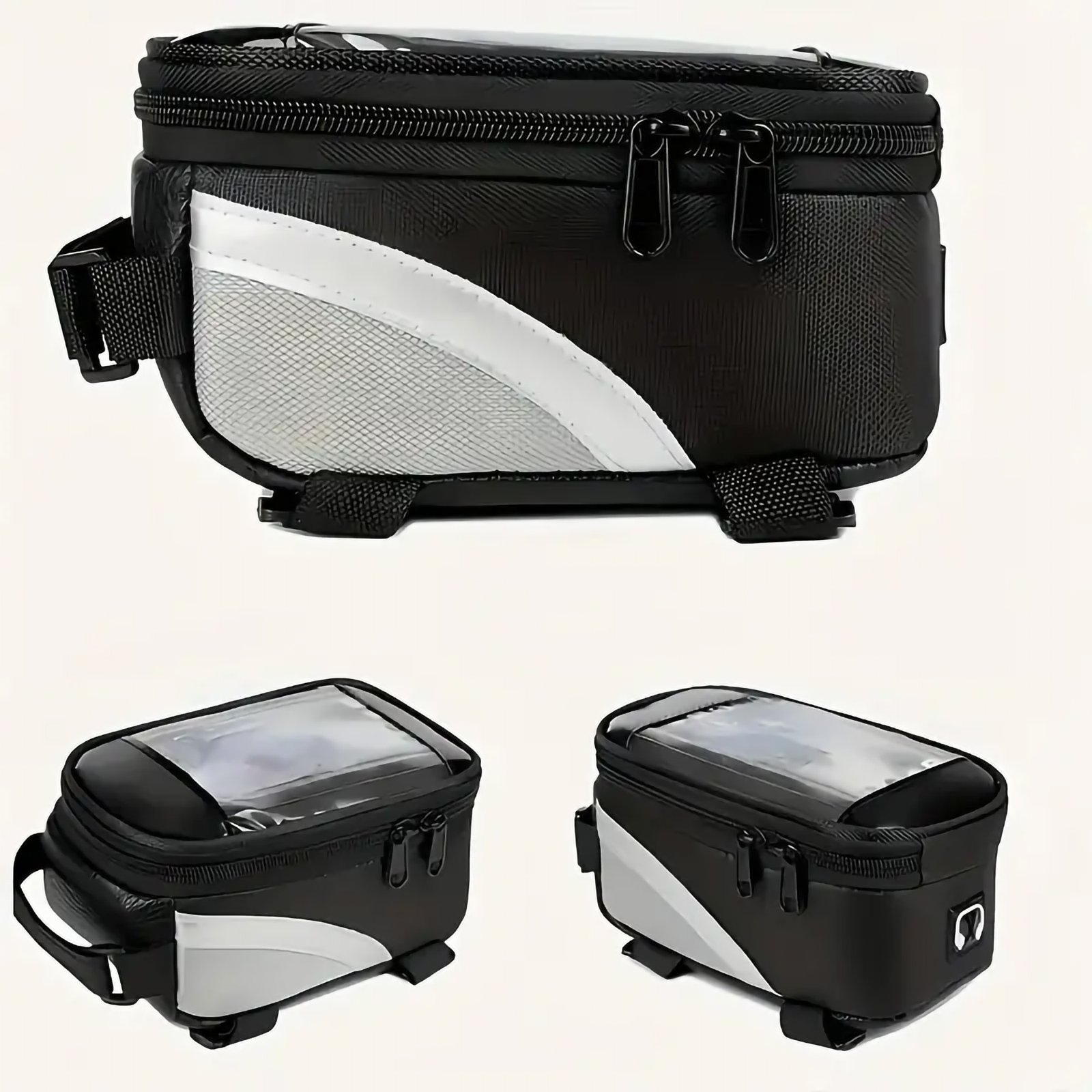 Bicycle Beam Bag, Anti-splash Touch Screen Mobile Bag - Image 3