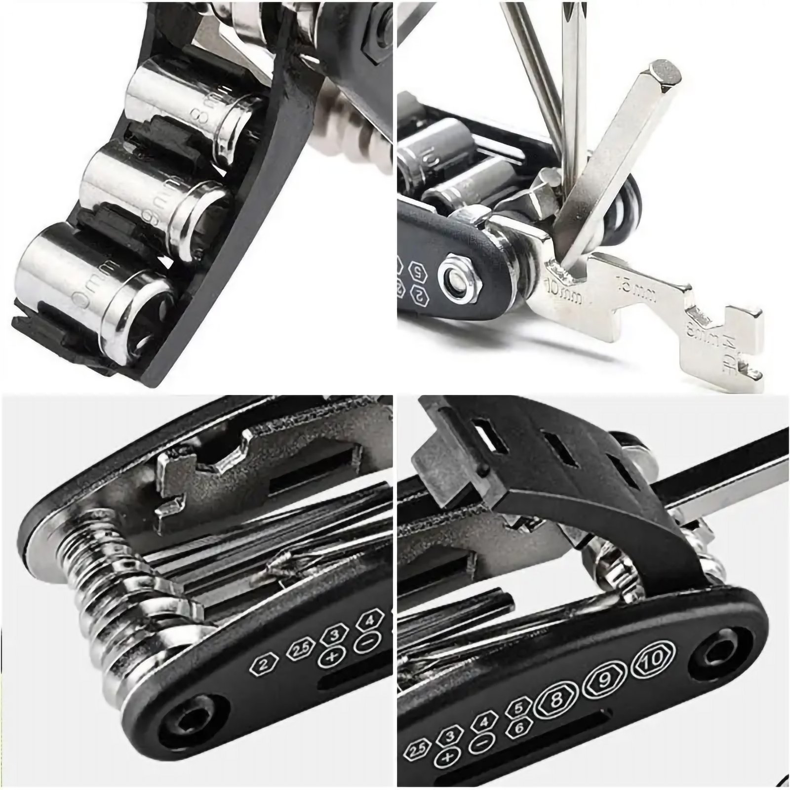 High-Carbon Steel Mountain Bike Repair Tool Kit - Image 7