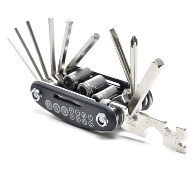 High-Carbon Steel Mountain Bike Repair Tool Kit