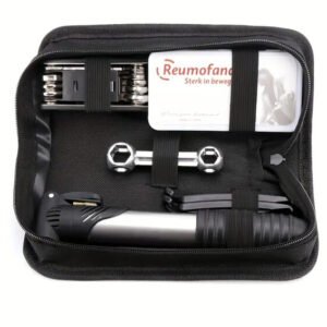 Portable Bike Tool Kit with Tire Pump