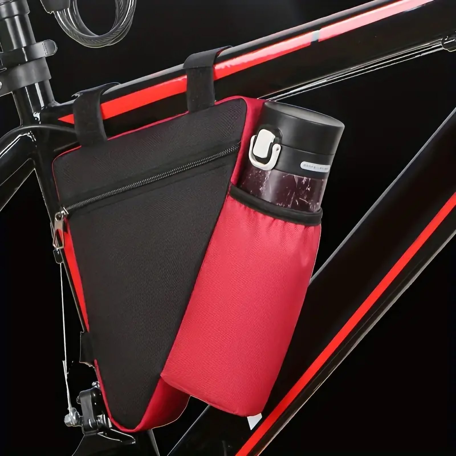 Triangle Bike Frame Bag, Bicycle Storage Bag - Image 7
