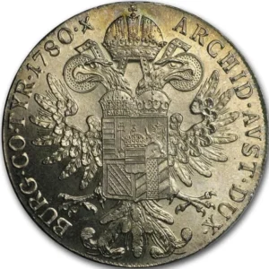 1780 Austria Maria Theresa Silver Thaler Avg Circ